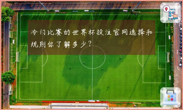冷门比赛的世界杯投注官网选择和规则你了解多少？